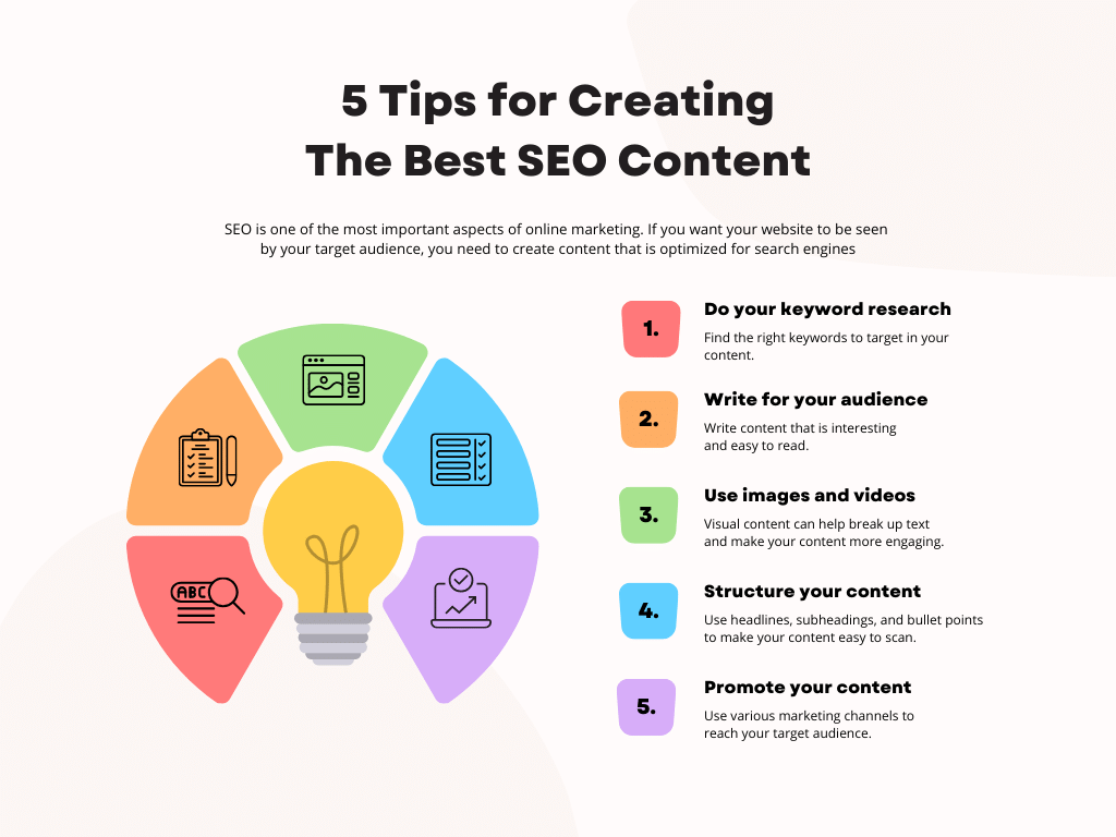 5 Tips for Creating The Best SEO Content for your travel website